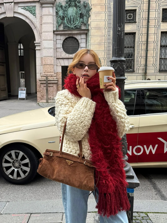 Pra LuxSoft Medium Nubuck leather handbag