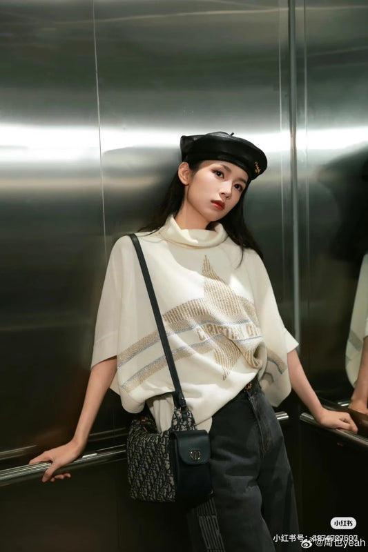 CD new single shoulder bag