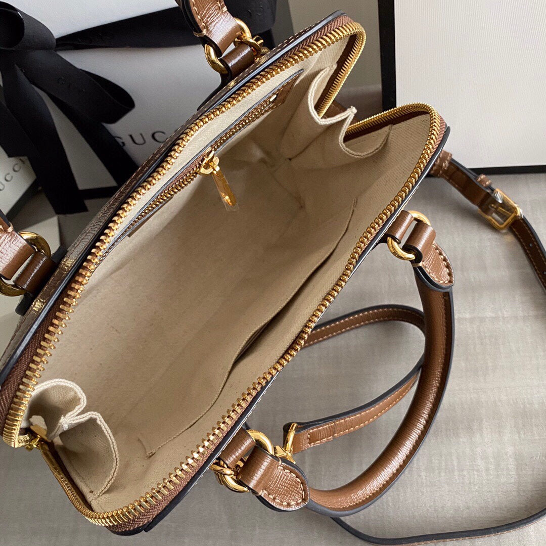 Guc Horsebit 1955 small top handle bag