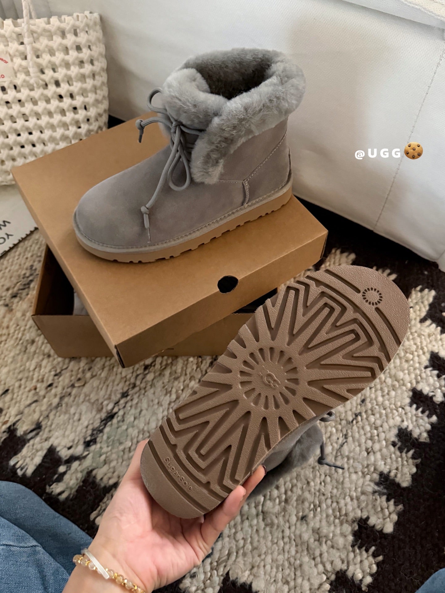 Guc New women's wool boots