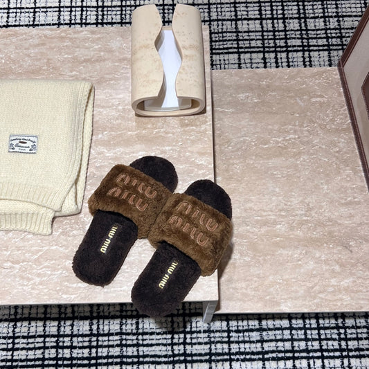 Miu New Lazy slippers