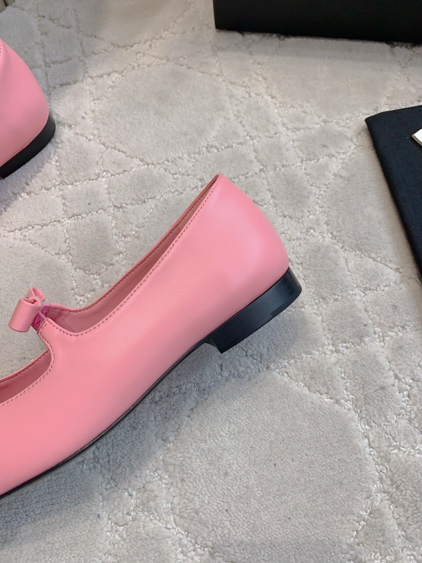 Chan New bow Mary Jane shoes