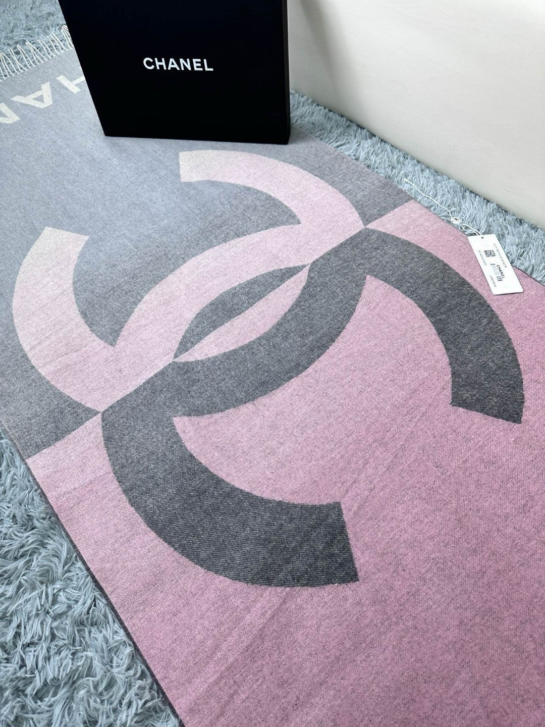 CHAN New Cashmere Double-Sided Shawl