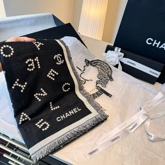 CHAN New Cashmere Scarf