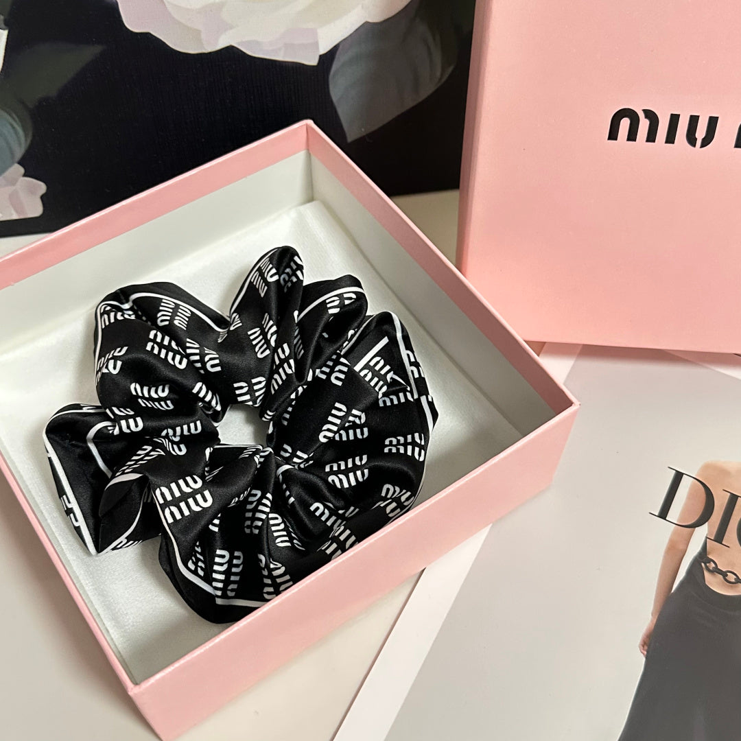 Miu New Hot-selling silk hair ties