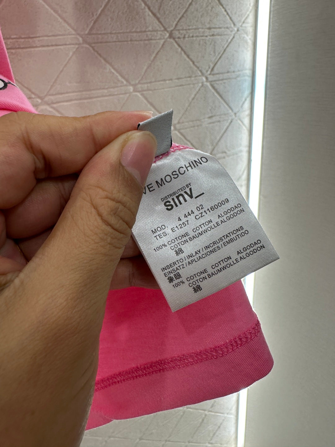 Mos New Color-Block Logo T-Shirt