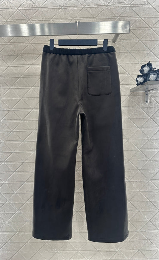 Louis New Half-buttoned long pantst