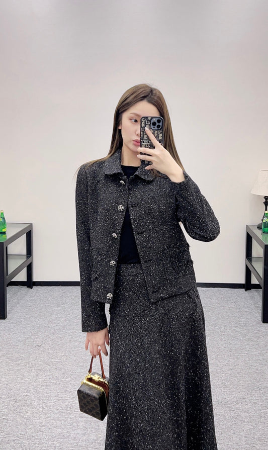 Chan New Top and half-skirt set