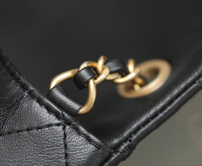 ChanMINI gold ball cap bag