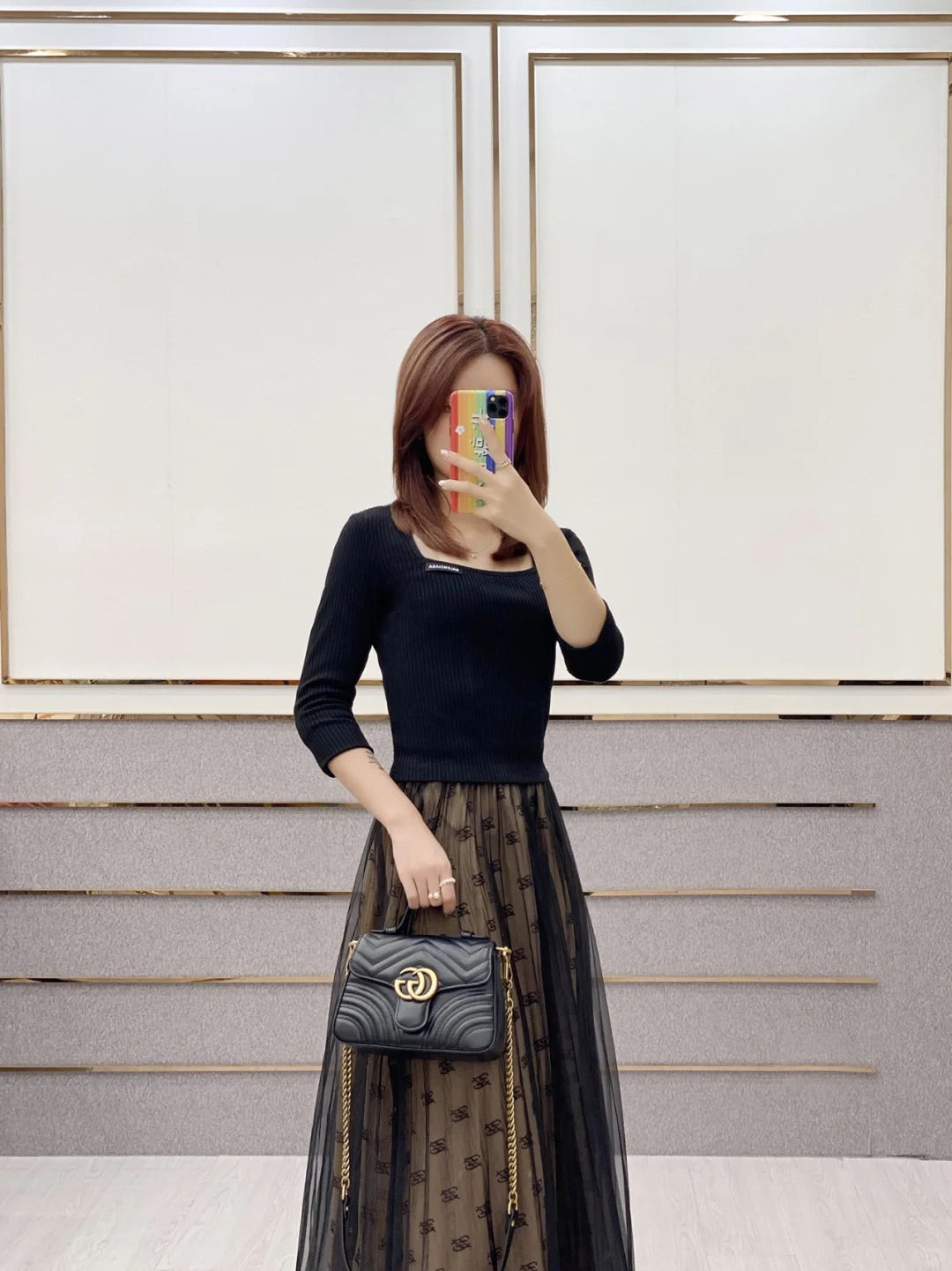 Guc Marmont messenger bag