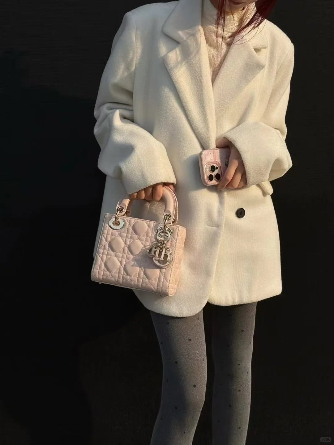 CD Mini Lady Bag Lambskin