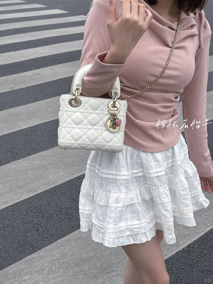 CD Mini Lady Bag Lambskin