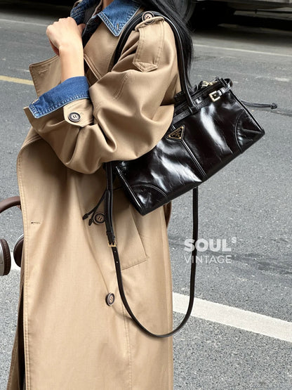 Pra LuxSoft Medium leather handbag