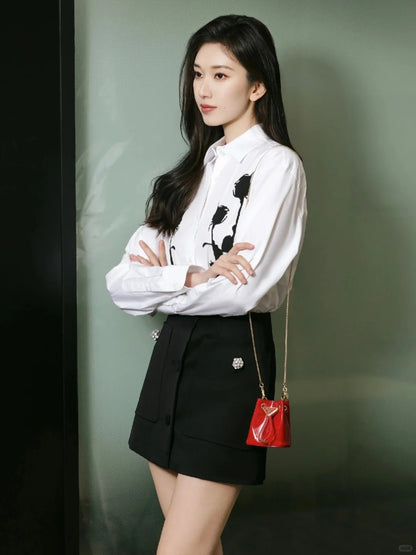 Pra Patent leather mini-pouch