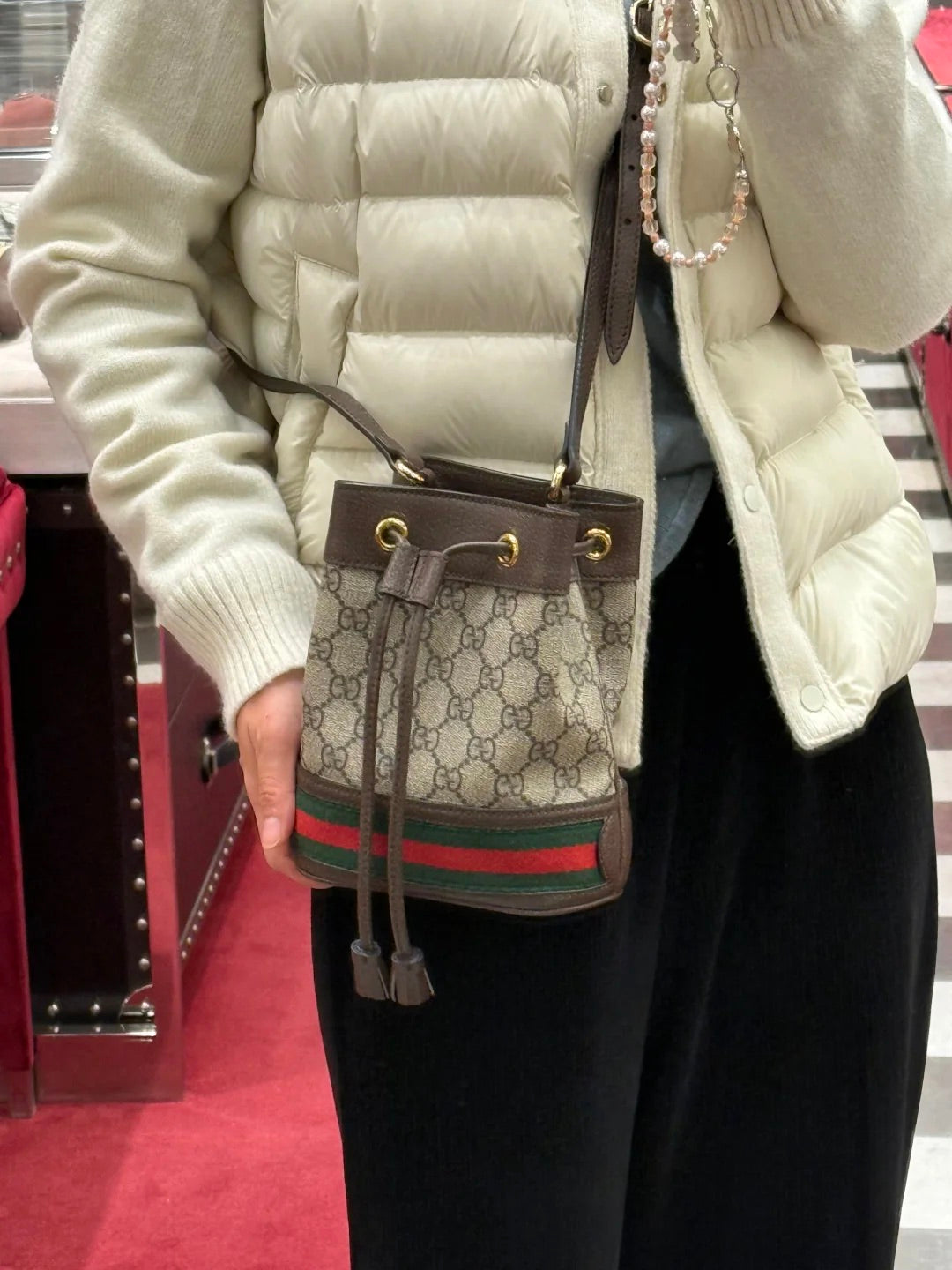 Guc Ophidia small bucket bag