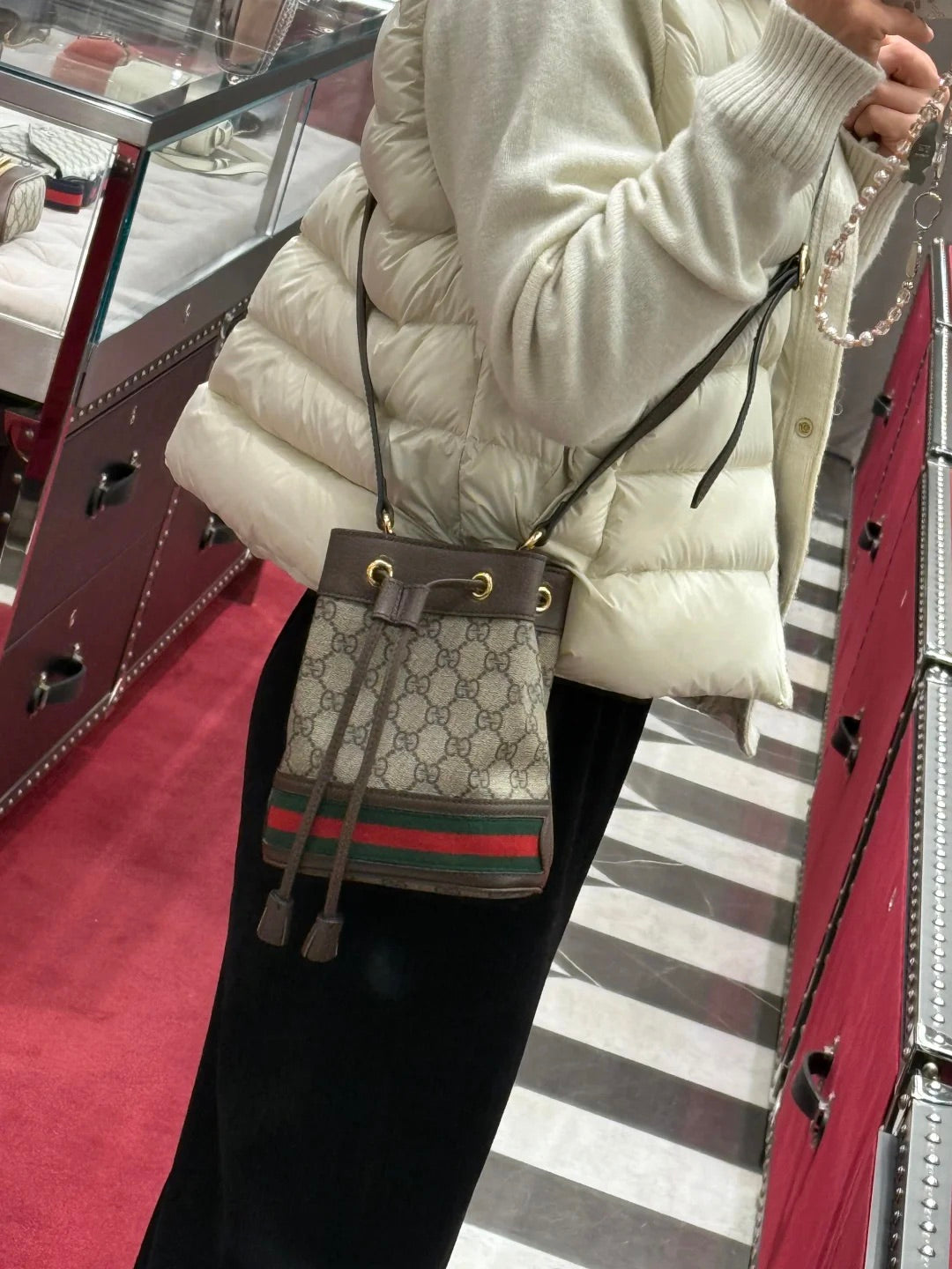 Guc Ophidia small bucket bag