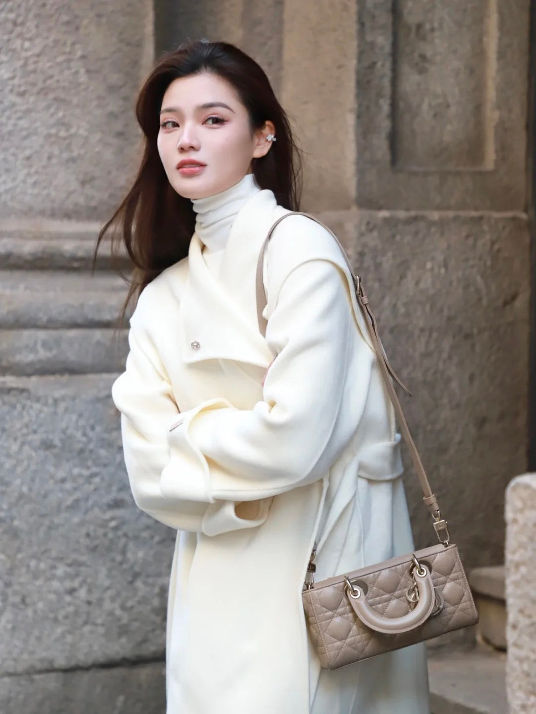 CD   Lady D-Joy Bag Cannage Lambskin