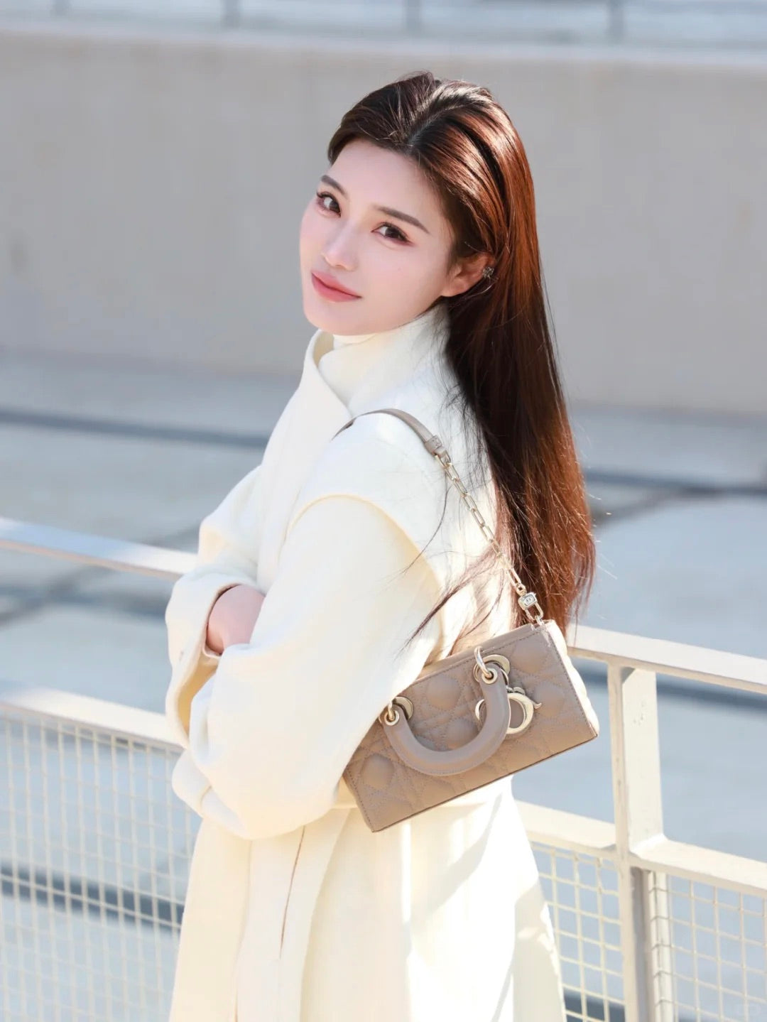 CD   Lady D-Joy Bag Cannage Lambskin