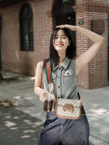 Guc Horsebit 1955 mini shoulder bag