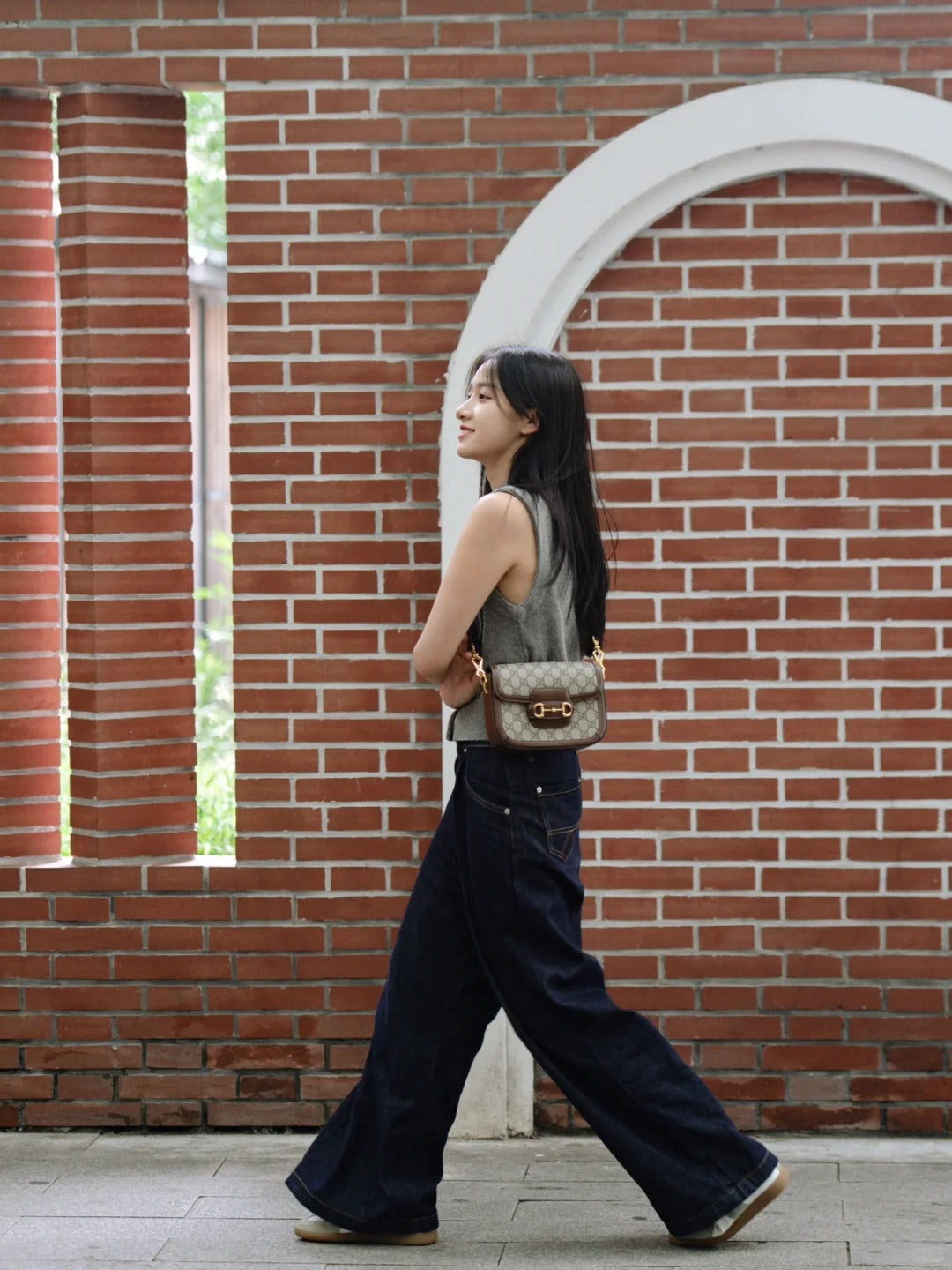 Guc Horsebit 1955 mini shoulder bag