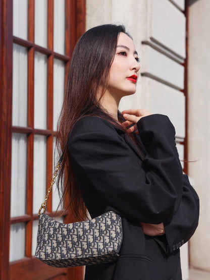 CD High version 💯 Denim lunchbox bag