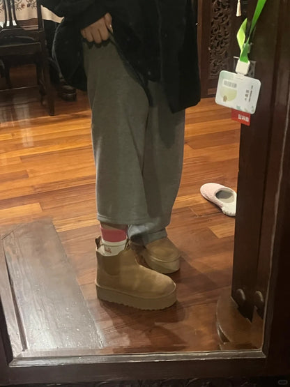 Guc New Platform ankle boots