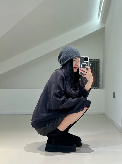 Guc New Platform ankle boots