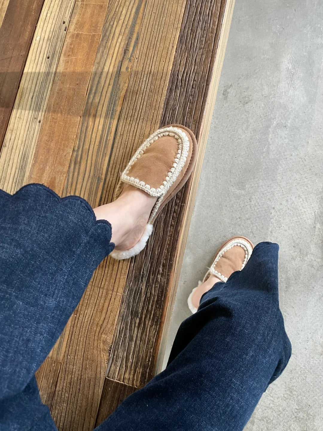 Guc New wool slippers