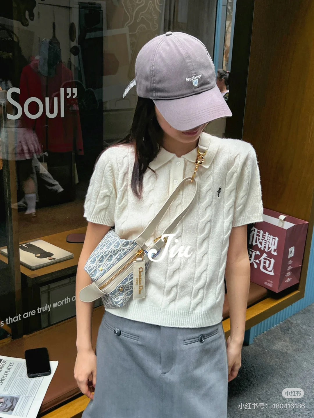 CD new single shoulder bag