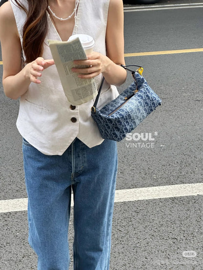 CD new single shoulder bag