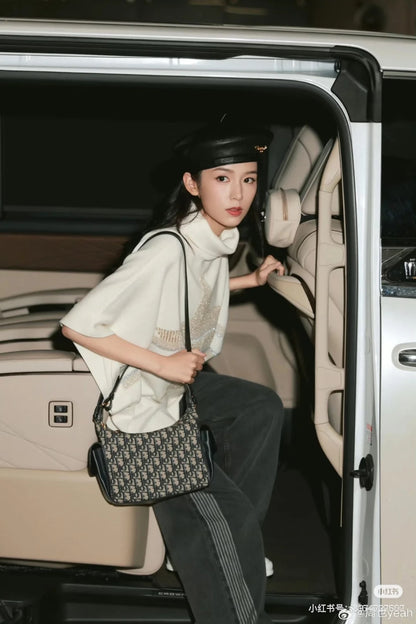 CD new single shoulder bag