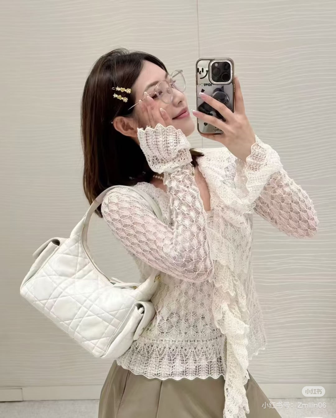 CD new single shoulder bag