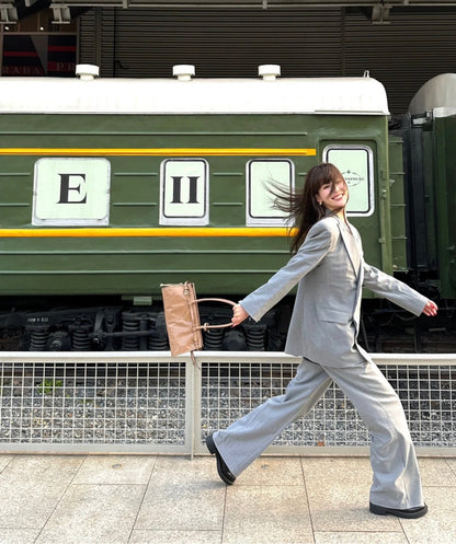 Pra LuxSoft Medium leather handbag