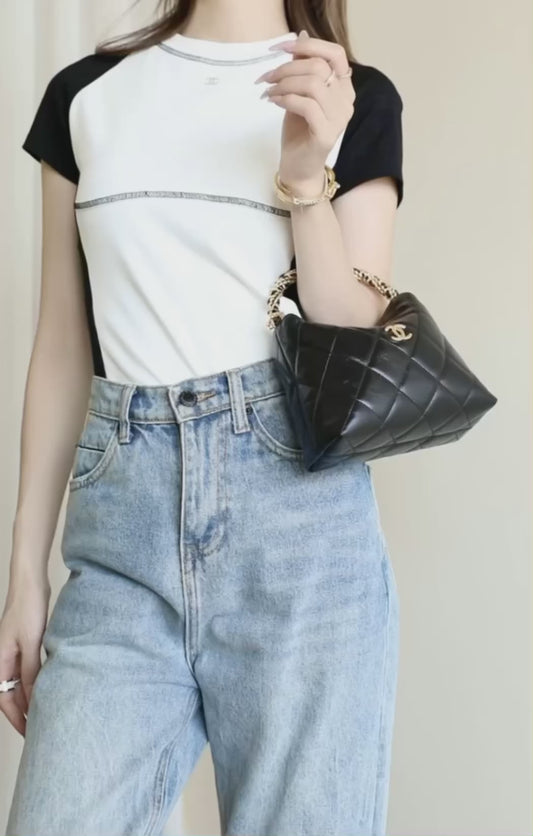Chan New 24b hobo bag