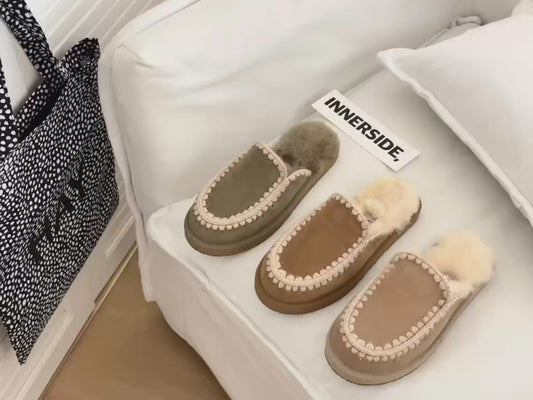 Guc New wool slippers