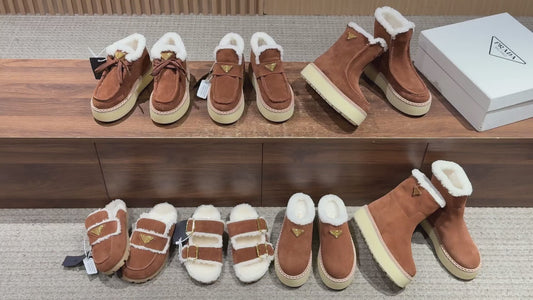 Pra New fluffy slippers