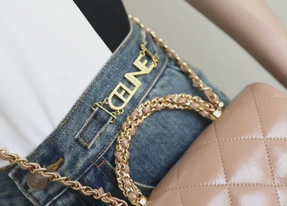 Chan New 24b Chain handle cover bag