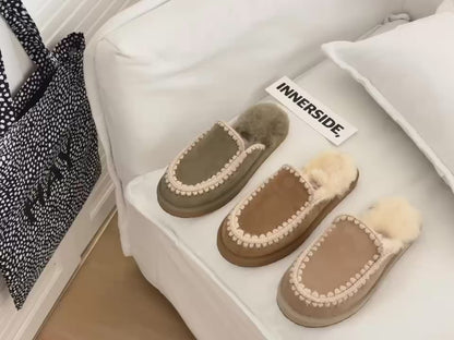 Guc New wool slippers