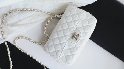 Chan New 23A Rhinestone handbag