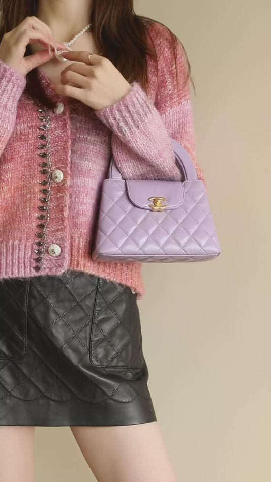 Chan New 24p kelly Hand chain bag