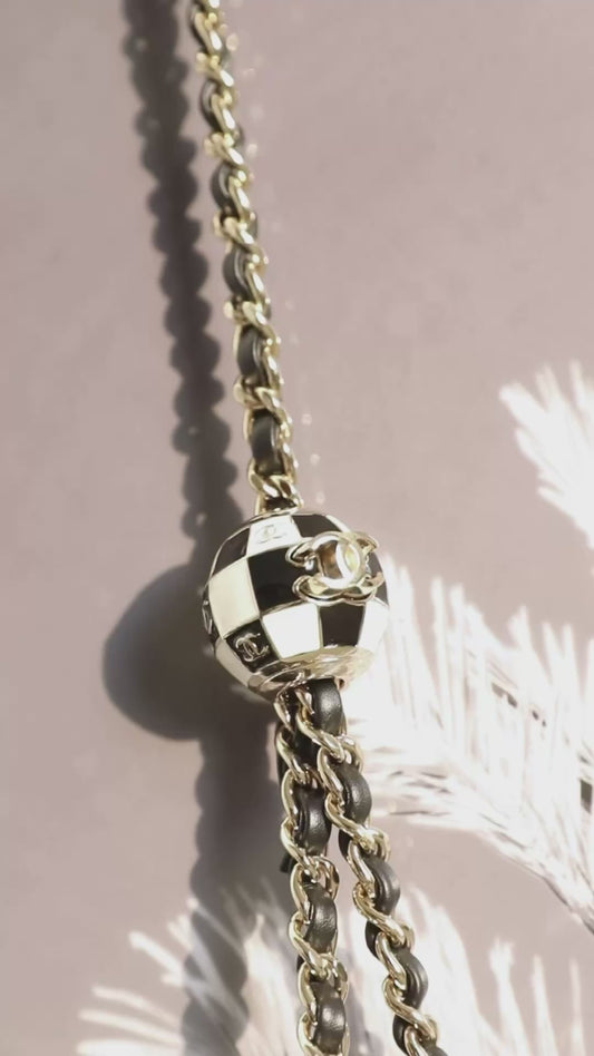 Chan New 23c square shoulder bag