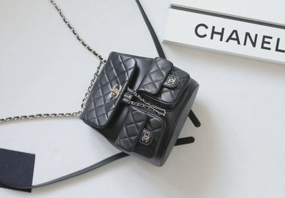 Chan New 23A duma double pocket backpack