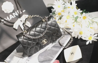 Chan New 23k Double-handle cap bag