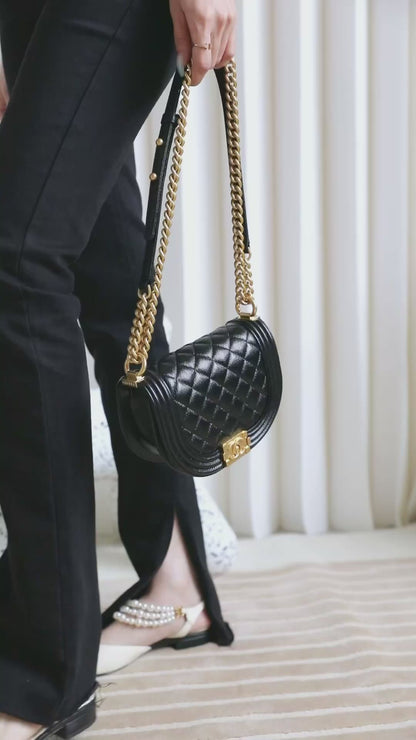 Chan New 22A Saddle Messenger Bag