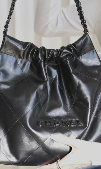 Chan New so black 22bag trash bag