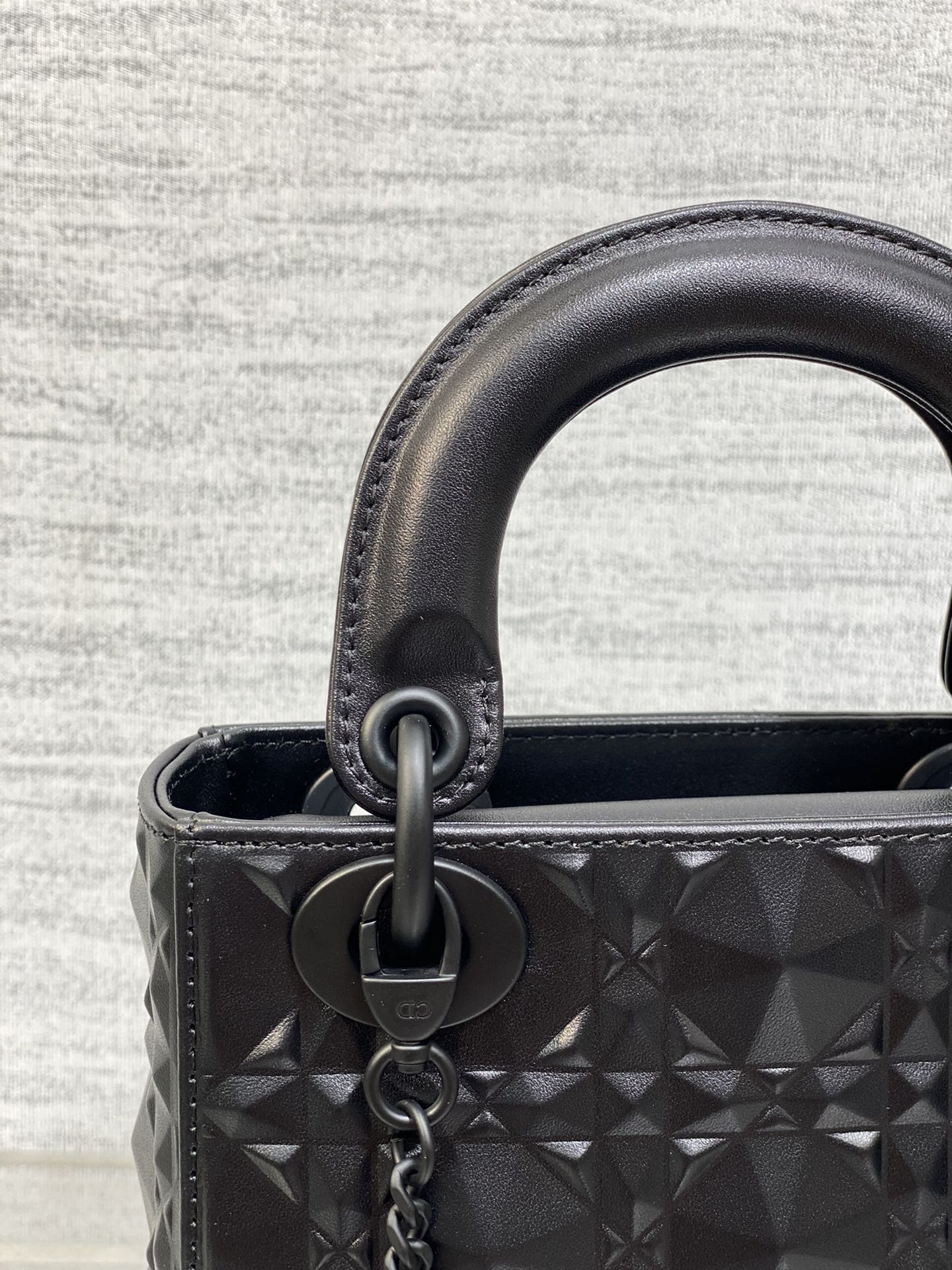 CD Mini Lady Bag Matte leather