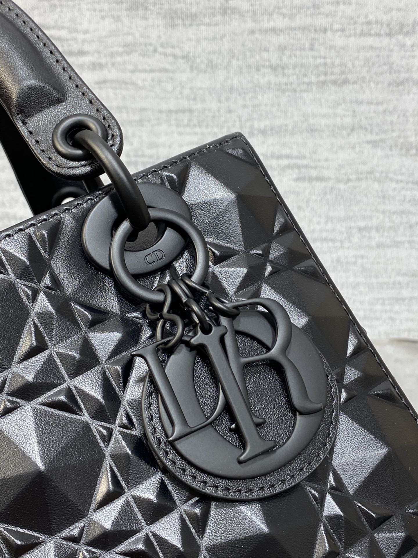 CD Mini Lady Bag Matte leather