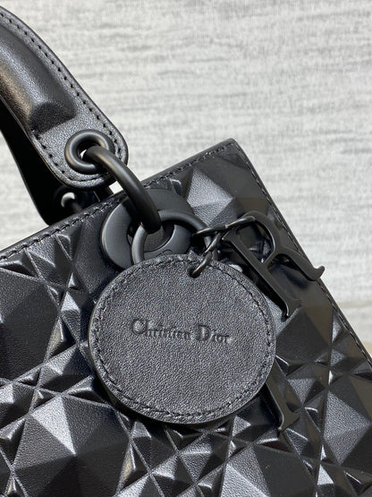 CD Mini Lady Bag Matte leather