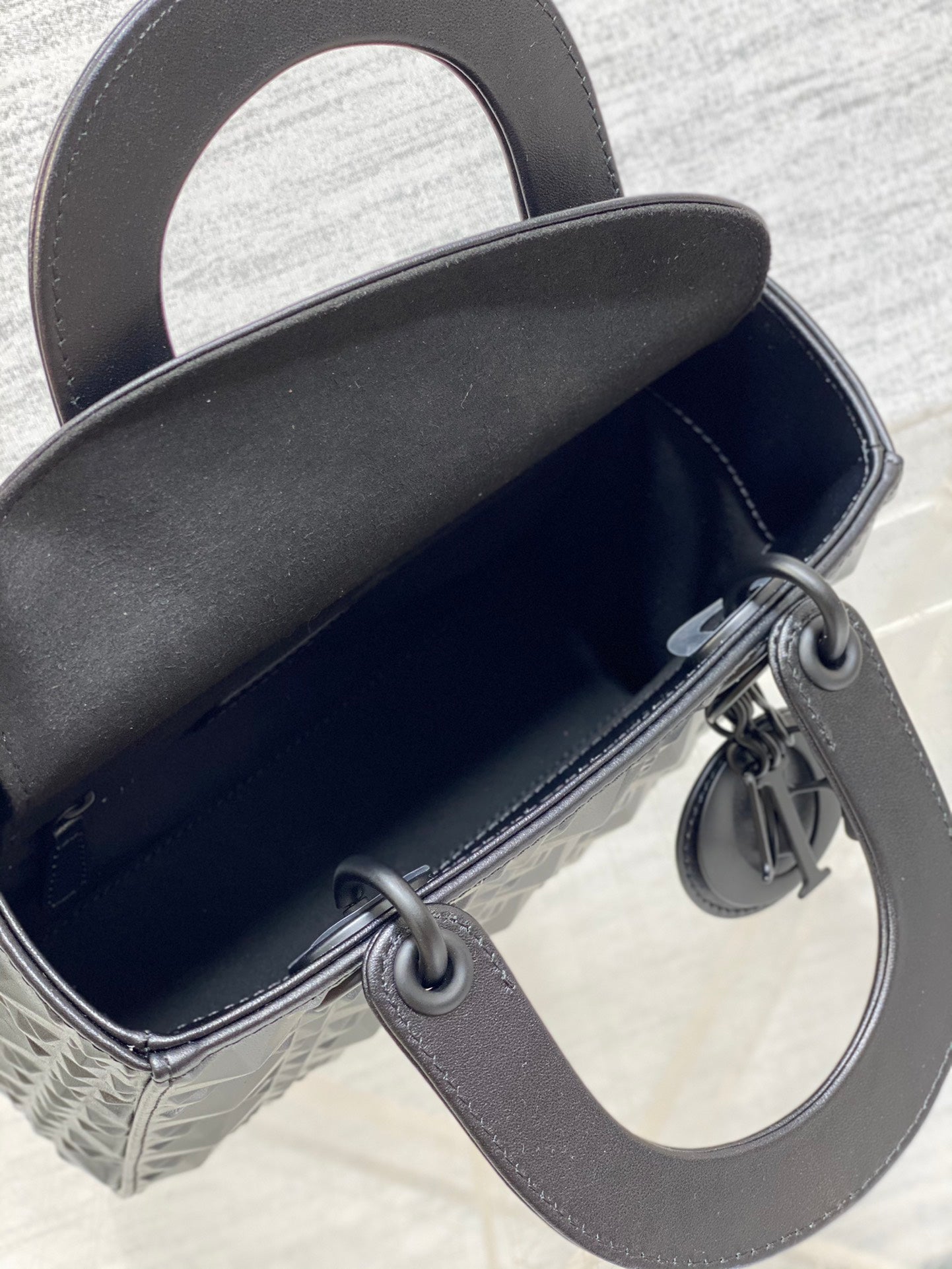 CD Mini Lady Bag Matte leather