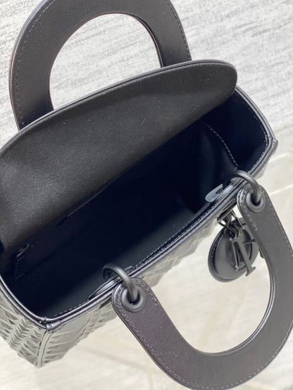 CD Mini Lady Bag Matte leather